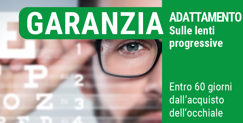 Garanzia adattamento sulle lenti progressive, Centri Ottici Associati, Centro Ottico Anzola